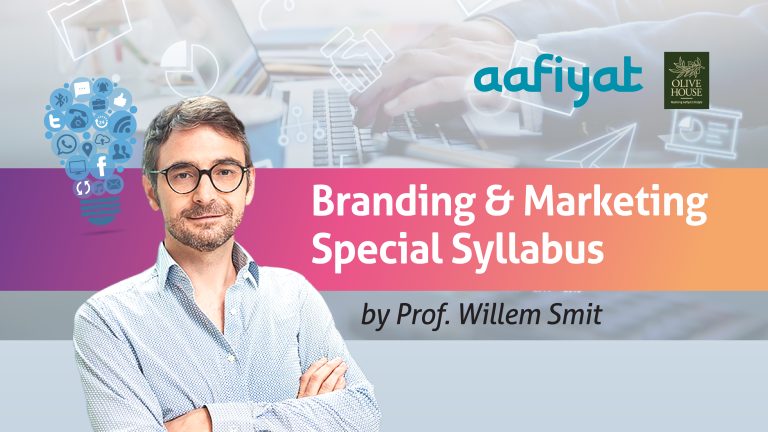 Branding & Marketing Special Syllabus by Prof. Willem Smit