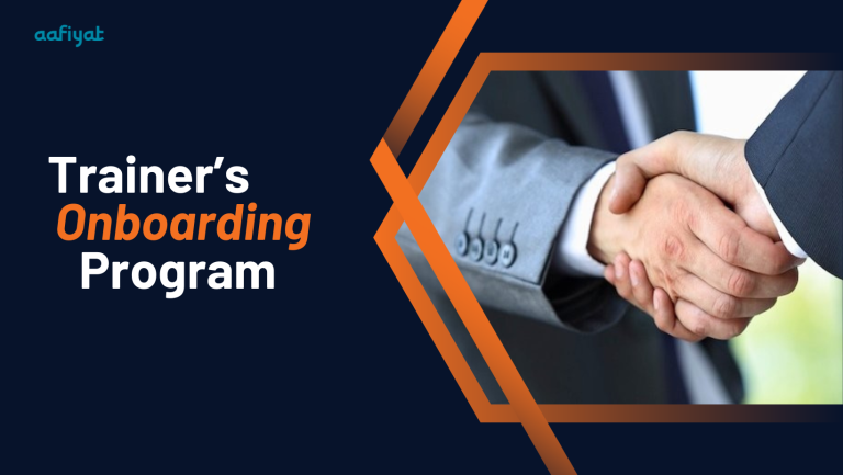 Trainer’s Onboarding Program